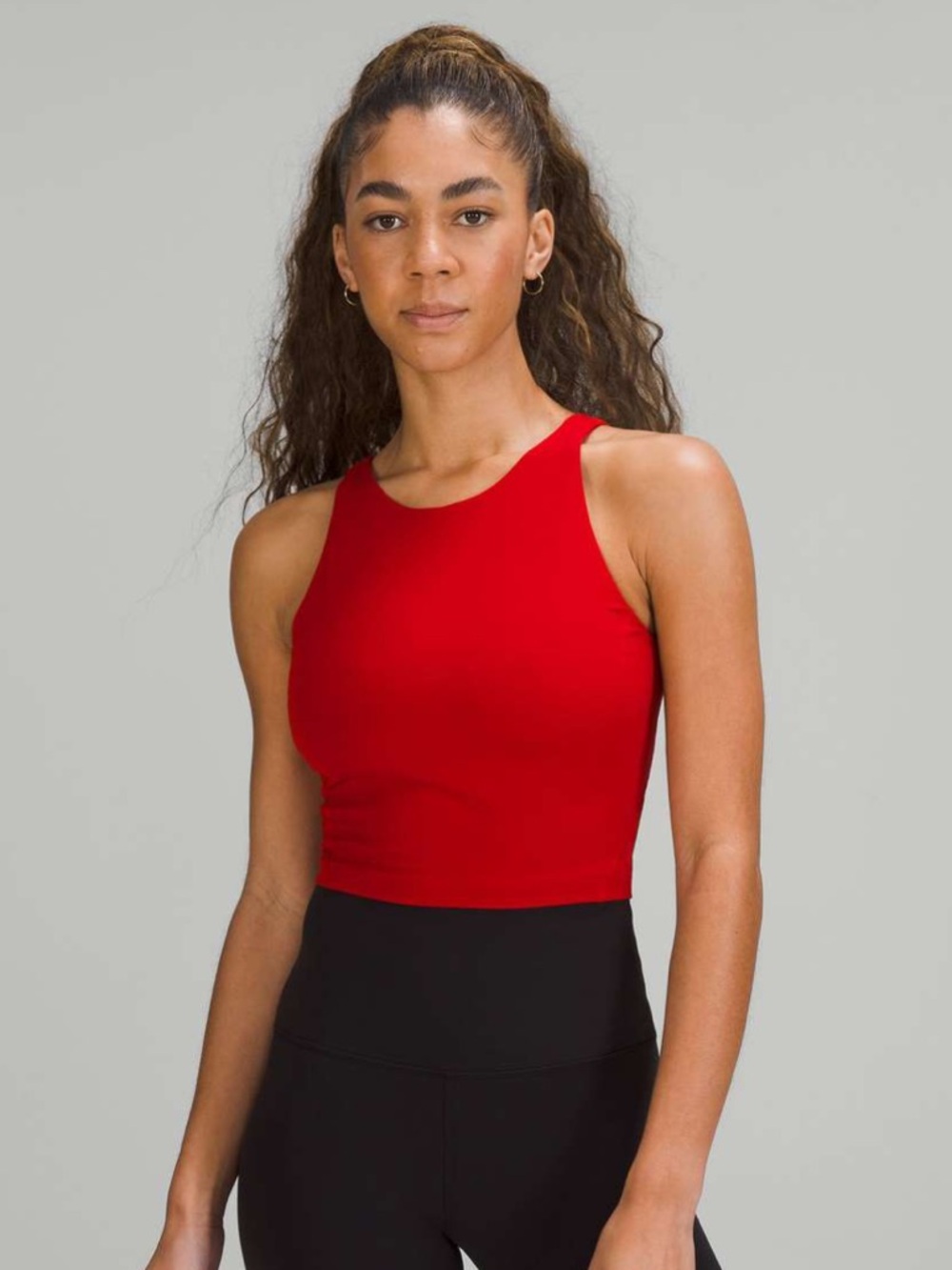 Lululemon Align Tank High-Neck in shade “Dark Red”